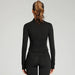 Chic Warmth: Unleash Style and Comfort with Zipper Long Sleeve Yoga Jackets for Women's Fitness