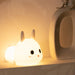 Touch of Magic: Silicone Night Light for Kids with Cute Rabbit Design