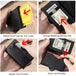 Modern Innovation: Carbon Fiber Leather Pop-It Wallet with RFID Protection and Pop-Up Mechanism