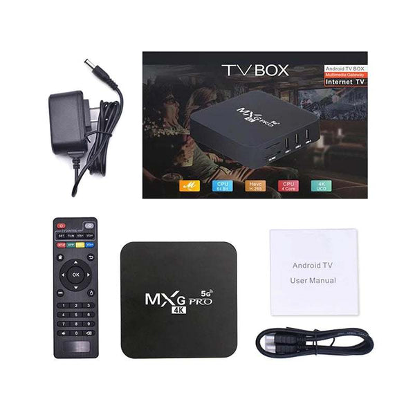 MXG PRO RK3229 Set Top TV Box - 1GB/8GB, 5G WiFi, Android 4K with 5G WiFi