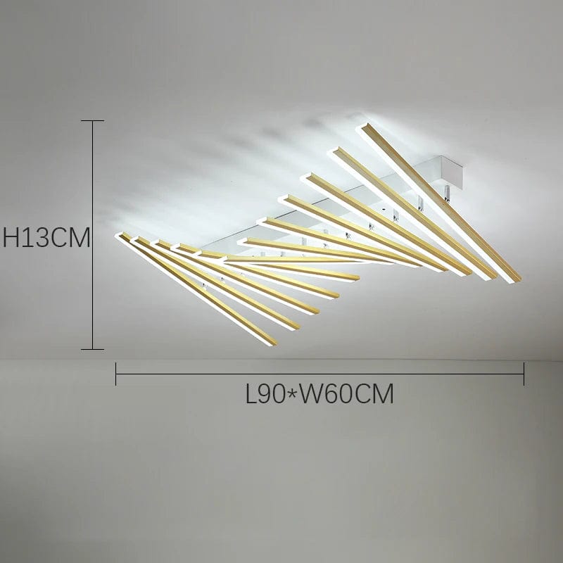 Innovative Elegance: Keyboard-Inspired LED Ceiling Lights - Nordic Designer Fixture for Modern Living Spaces