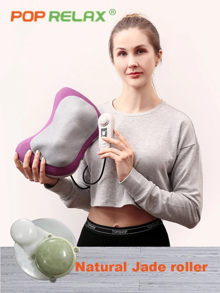 Smart Relief: Neck Jade Roller Massager for Targeted Back and Shoulder Relaxation