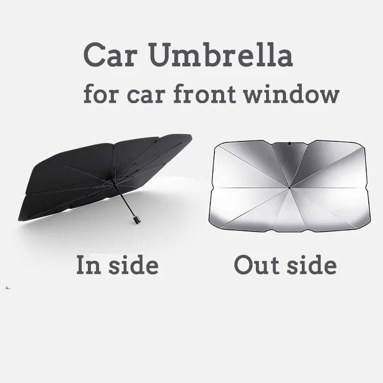 Umbrella Car Sunshade: Sunscreen and heat Insulation - Ultimate Windshield Protection