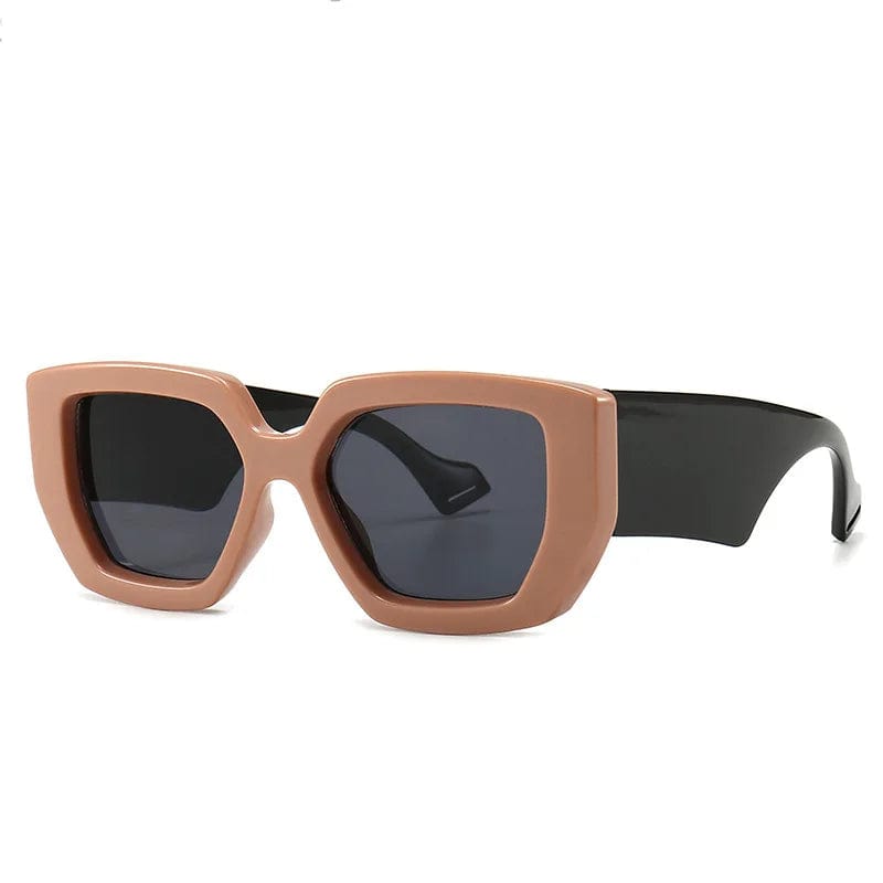 Luxury Designer Retro Classic Oversized Square Sunglasses with Big One-Piece Lenses: Shades for Men and Women