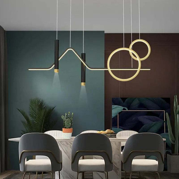 Elegance in Illumination: LED Ceiling Chandelier - Indoor Light Fixtures for Bedroom and Living Room Decor