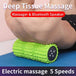 Portable Vibrating Foam Roller for Muscle Relief | Versatile 2-in-1 Roller for Yoga & Sports