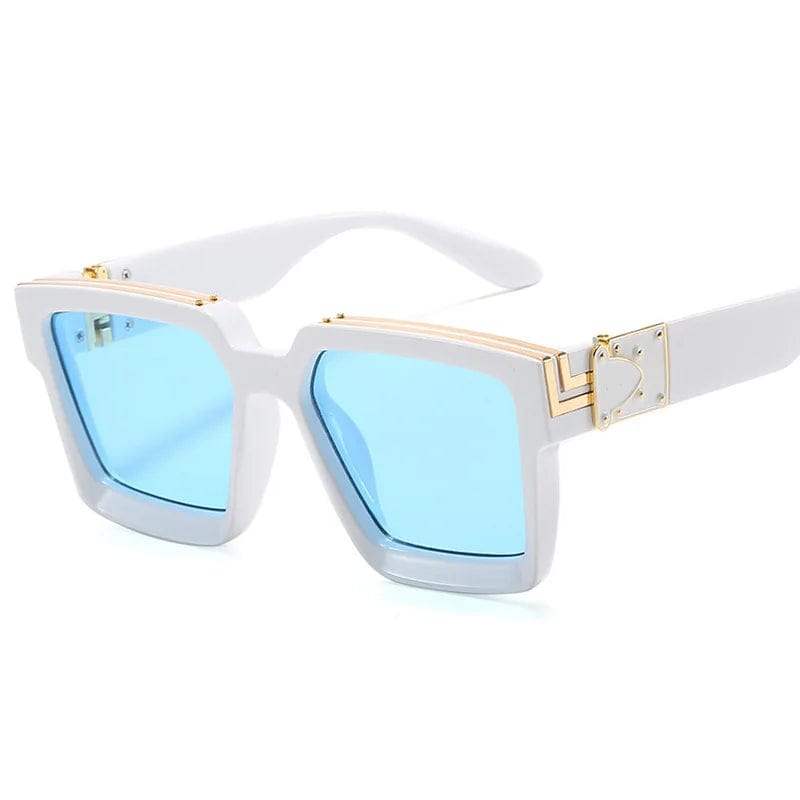 High-Quality Luxury Oversized Square Sunglasses for Women: Trendy Millionaire Designer Brands also for Men