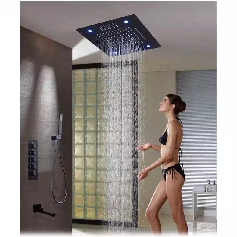 Smart Comfort: Elevate Your Shower Experience with Thermostatic Mixer System and LED Lighting