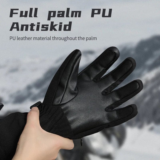 Winter Gloves for Unbeatable Protection - Warm Winter Gloves for Men and Women with Split Fingers