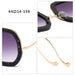 Oversized Polygon Sunglasses: Women's Diamond Shiny Crystal Shades