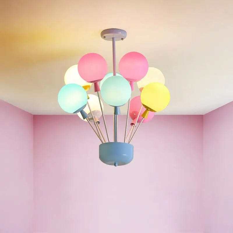 Cartoon Pendant Lights Balloon Flying House Hanging Lamp Children Room Bedroom Chandelier Modern Led Pendant Light