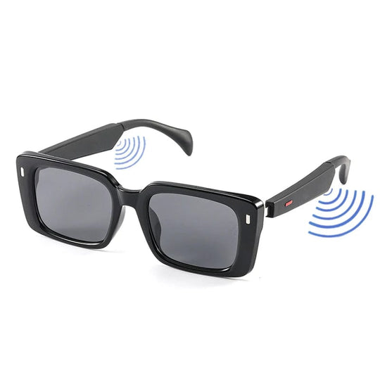 Smart Glasses with Touch Control: Audio Bluetooth Music Sunglasses for Women and Men