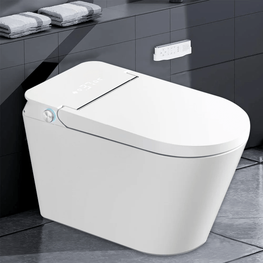 Explore Intelligent Design with Our One Piece Toilet Featuring Advanced LED Nightlight