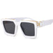 High-Quality Luxury Oversized Square Sunglasses for Women: Trendy Millionaire Designer Brands also for Men