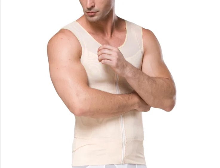 Men's Tummy Control Shapewear Vest | Body Shaping Compression