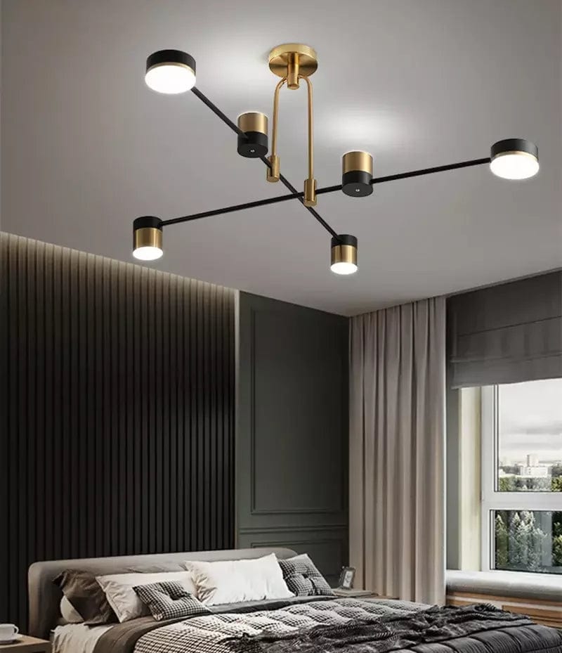 Understated Elegance: High-Quality Simple Modern LED Chandelier - Smooth Design for Living and Dining Rooms