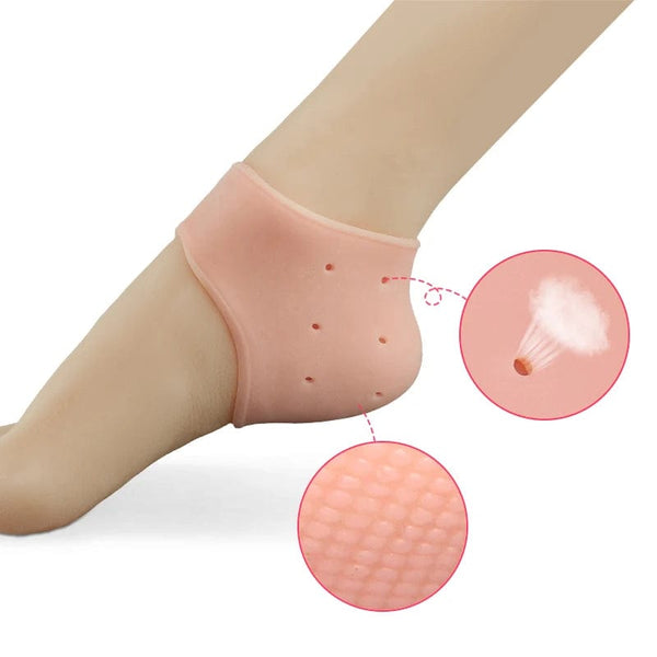 Heel Heaven: Silicone Feet Care Socks for Intensive Moisturizing and Soft Skin