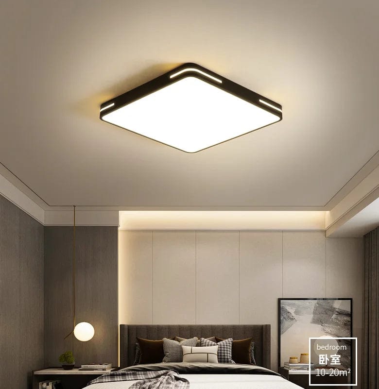 Smart & Stylish: Surface-Mounted Round LED Ceiling Light - High Brightness for Modern Luxury Home Decoration