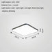 Elevate Your Room with Dimmable Ultra-Thin LED Ceiling Light - Nordic Modern Design