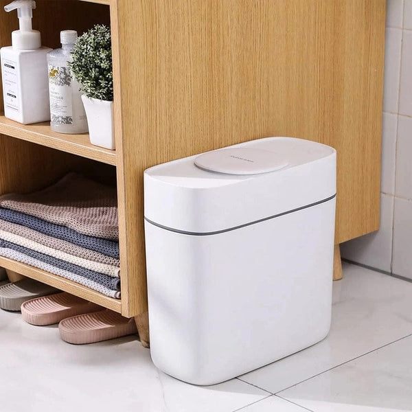 Mobility Meets Hygiene: Get Your Sensor Trash Can with Lid for Ultimate Waste Management