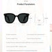 Smart Glasses: Fashion Polarized Wireless Headset with Audio Bluetooth Sunglasses Earphone