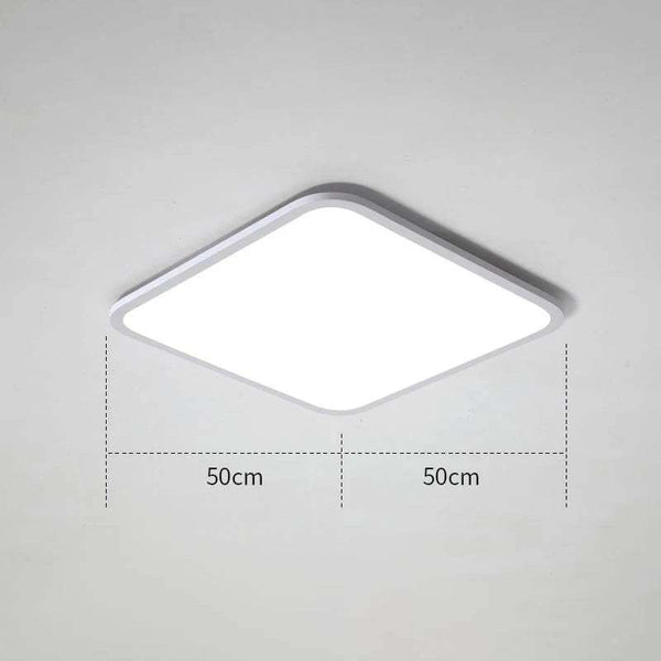 Modern Black Slim LED Ceiling Light - Ideal Home Lighting for Bedroom and Living Room Ceilings