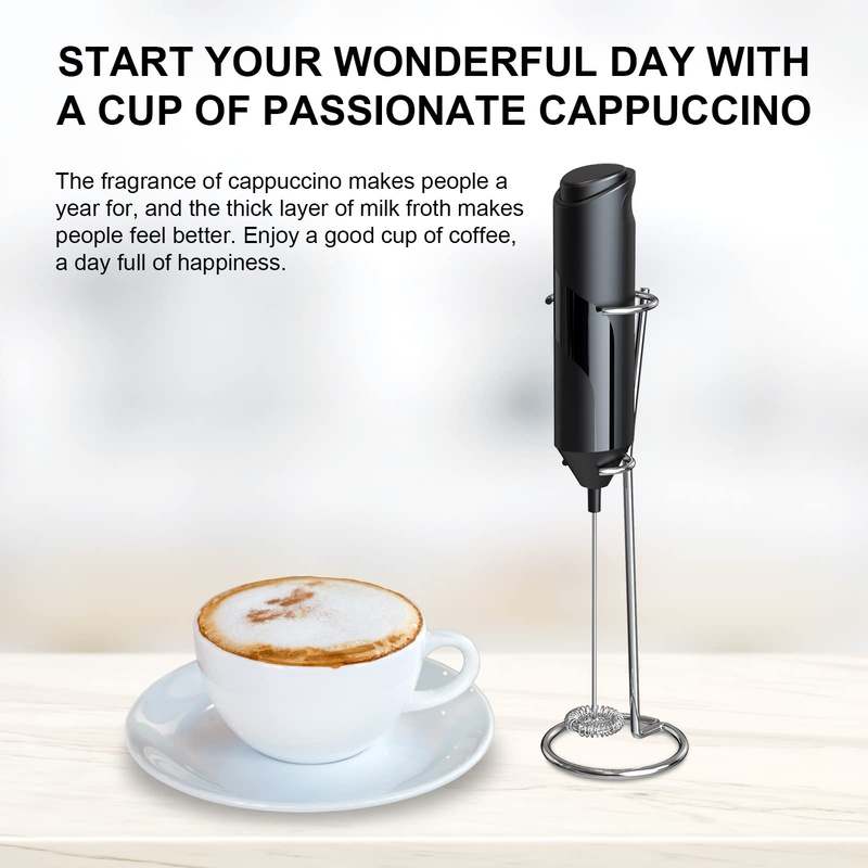 Electric Milk Frother and Steamer: Quality Coffee at Your Fingertips
