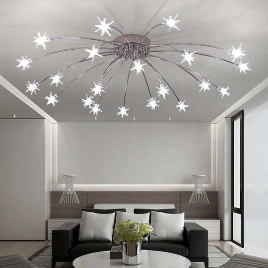 European chandelier ceiling lamp for bedroom living room decor JY8107