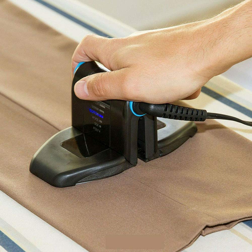 Travel Light and Wrinkle-Free: Handheld Folding Electric Travel Iron with Dry Steam.