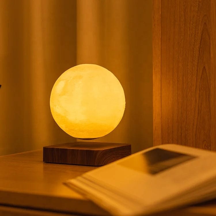 Elevate Your Space with the Levitating Mars Floor Lamp - A Modern Wooden Corner Table Lamp