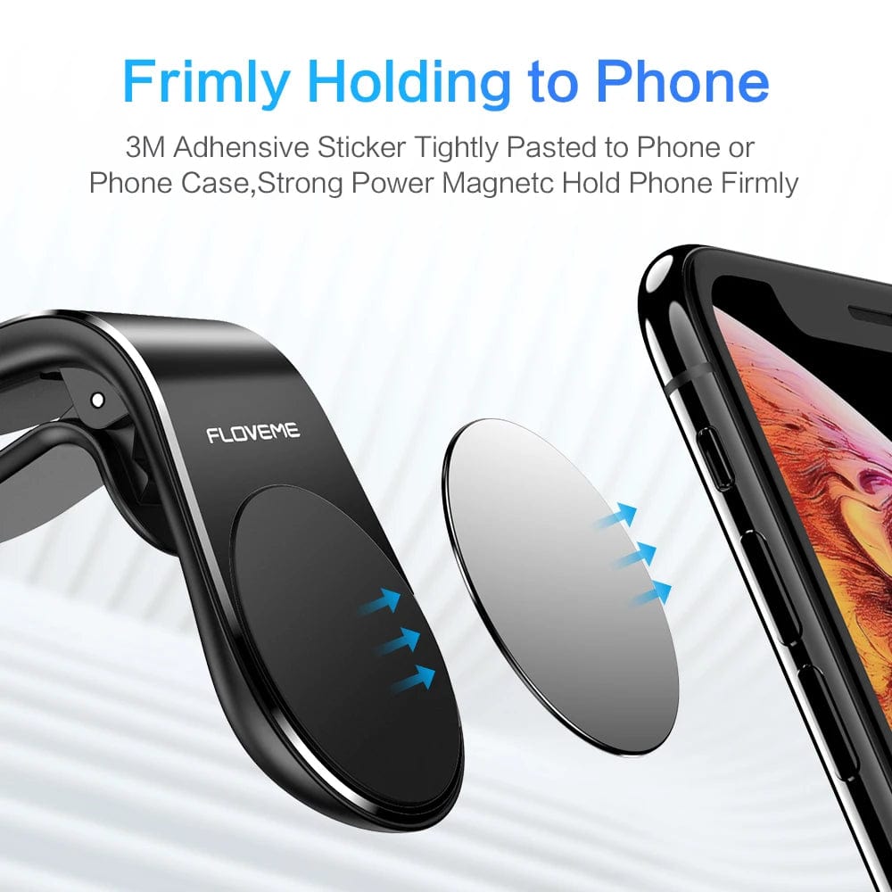 Hands-Free Driving: Car Air Vent Clip Support for Magnetic Mobile Phone Mount