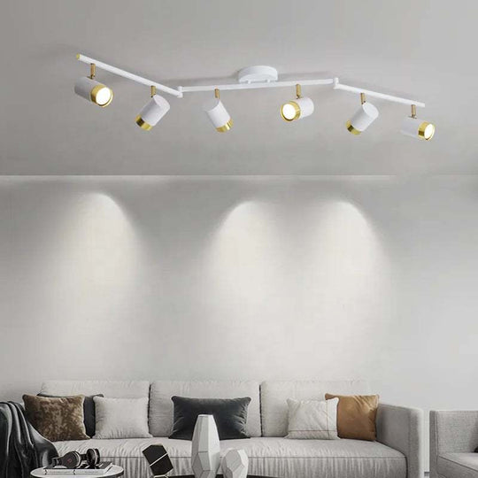 Customizable Lighting: Adjustable Ceiling Spot Lighting Fixtures with GU10 Base