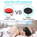 Bluetooth Sleeping Headphones Headband Thin Soft Elastic Comfortable Wireless Music Headphones Eye Mask Led Headband BK TYPE-C