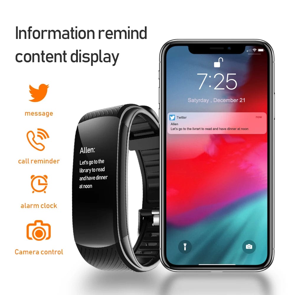 Smart Wristband Fitness Tracker Bracelet: Men, Women ang Kid Smartwatch