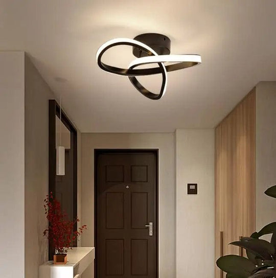 European Elegance: Small LED Ceiling Lamp JY8200 - Perfect Lighting for Hallway and Bedroom Decor