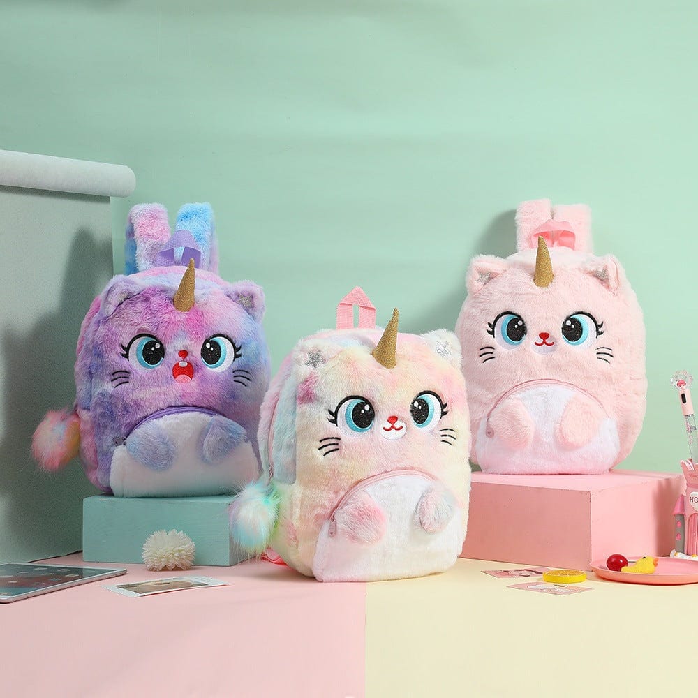 Children's Plush Unicorn Backpack – The Adorable Toddler's Best Friend for School