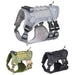 Heavy Duty K9 Nylon Pet Waterproof Vest with High-Quality Tactical Harness