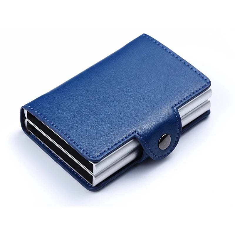 Professional Efficiency: Business Metal Credit RFID Pop-Up ID Card Holder for Modern Executives