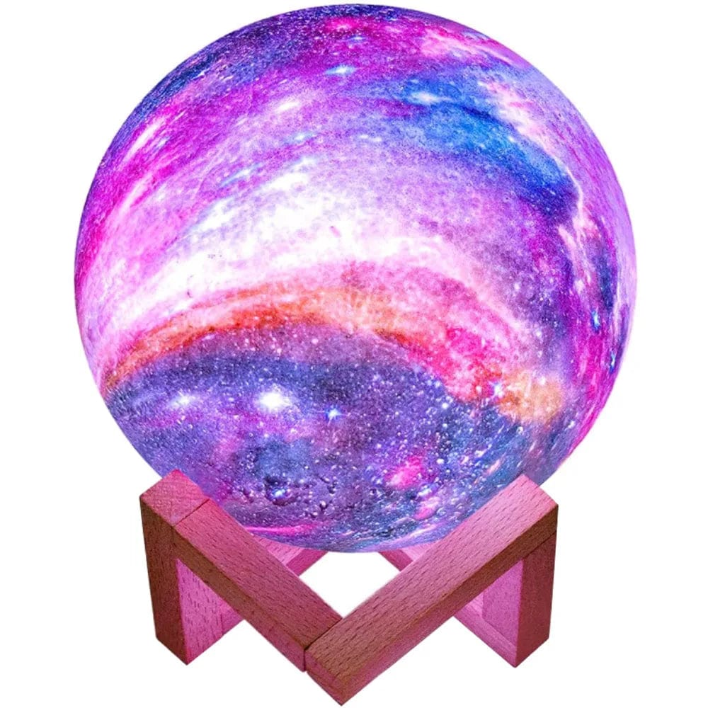 Galactic Elegance: USB Rechargeable Galaxy Lamp - A Stunning Addition to Any Room