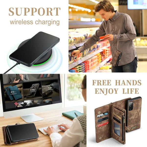 Wallet and Case with the CaseMe for Samsung S23 Plus and More