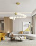 Chandelier glass ball pendant ceiling chandeliers sitting room light led lights for living room lamp