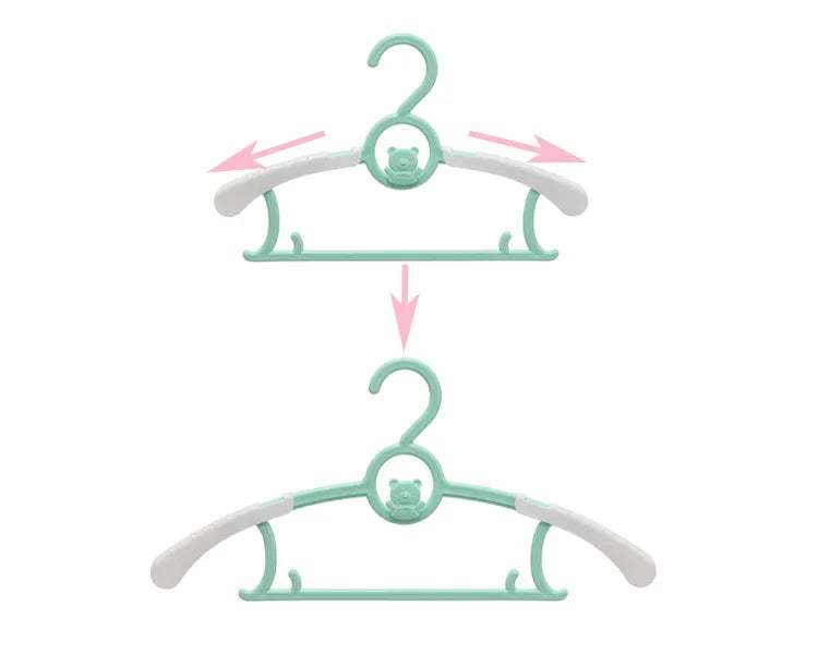 Hangers for Your Baby's Delightful Closet - Good Quality PP Plastic Hangers with 3D Space Children Designs