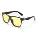 Men and Women's Fashion Eyewear: Vintage Big Frame Sun Glasses with One-Piece Lens for Driving