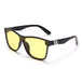 Men and Women's Fashion Eyewear: Vintage Big Frame Sun Glasses with One-Piece Lens for Driving