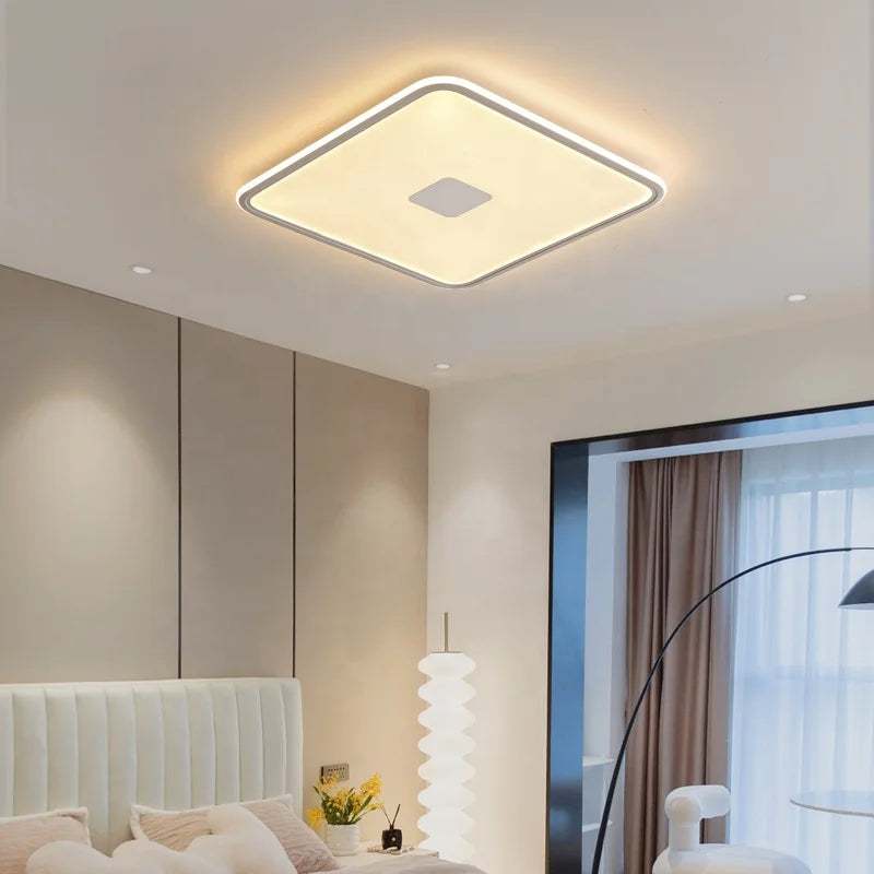 Modern Aluminum LED Panel Lamp for Stylish Bedroom and Dining Room Illumination