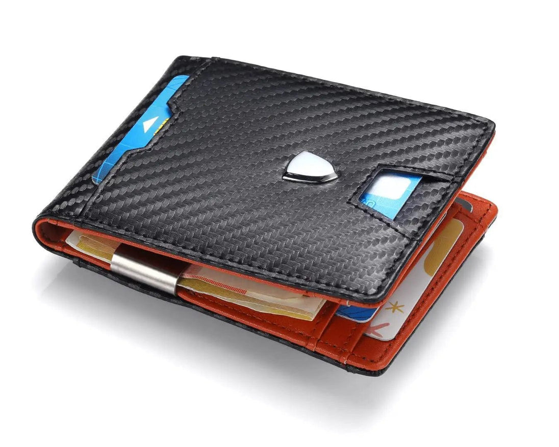 Promote with Purpose: Business Leather Wallet with RFID Block - The Gift of Security and Style.