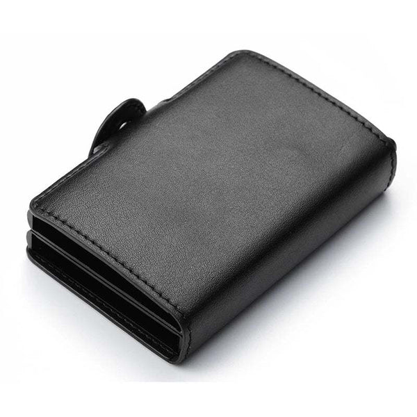 Professional Efficiency: Business Metal Credit RFID Pop-Up ID Card Holder for Modern Executives