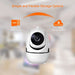 FHD 1080P WiFi Pet/Baby Monitoring Camera: Smart Tracking IP Surveillance