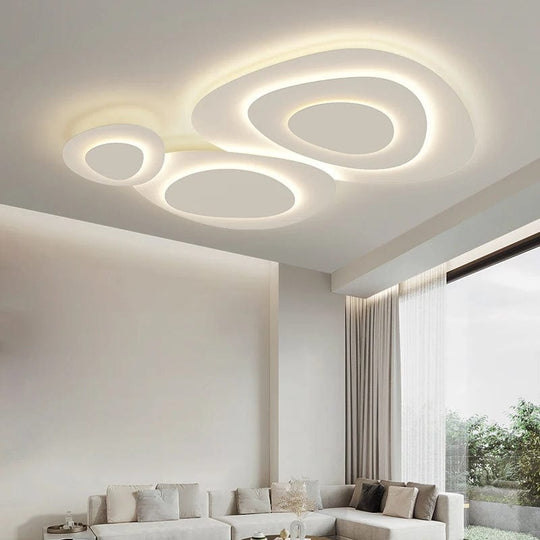 Ultra-Thin LED Ceiling Lamp - Modern Light Luxury Design for Hall, Bedroom, and Living Room Elegance