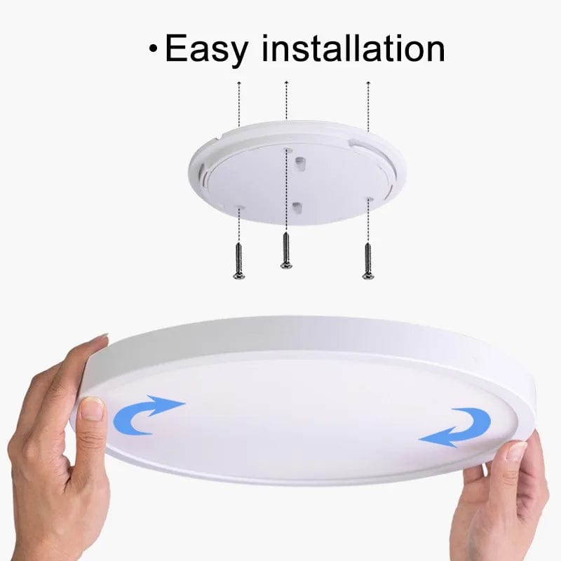 Seamless Elegance: APP-Controlled Ultra Thin LED Ceiling Lights for Modern Indoor Lighting